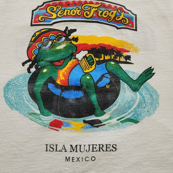 Senor Frog's T- Shirt Fun Graphic XL - Picture 1 of 10